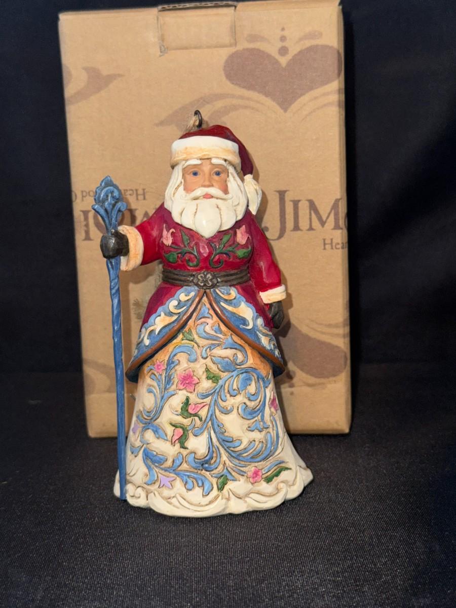 Jim Shore Santa Norwegian Hanging Ornament