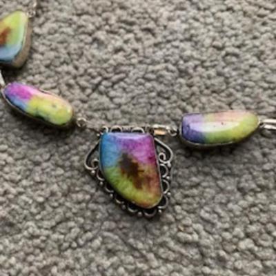 925 silver crystal neckless