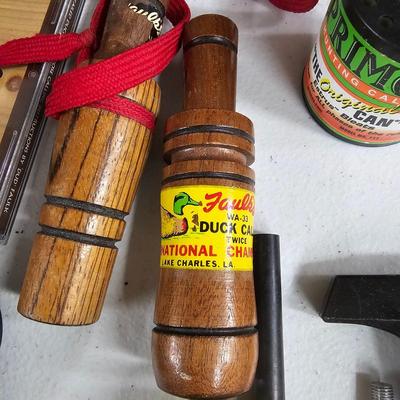 Game Calls, Gun Cleaning Items, Miscellaneous Hunting Gear (BLR-JS)
