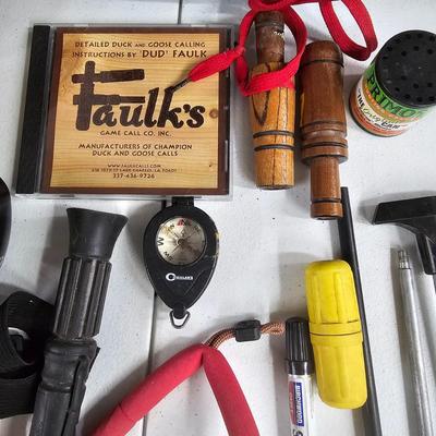 Game Calls, Gun Cleaning Items, Miscellaneous Hunting Gear (BLR-JS)