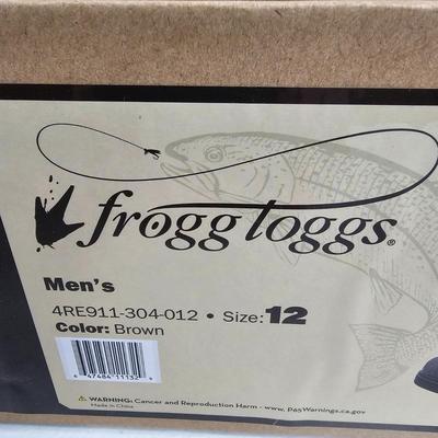 Frogs Toggs Size 12 Premium Wading Shoes (BLR-JS)