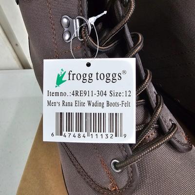 Frogs Toggs Size 12 Premium Wading Shoes (BLR-JS)