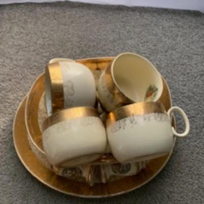 22k gold sabin dishes