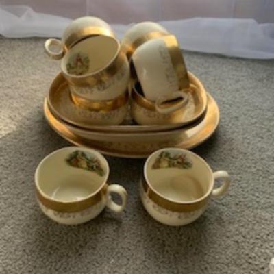 22k gold sabin dishes