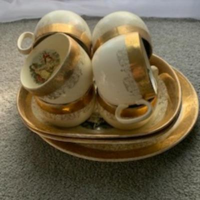 22k gold sabin dishes