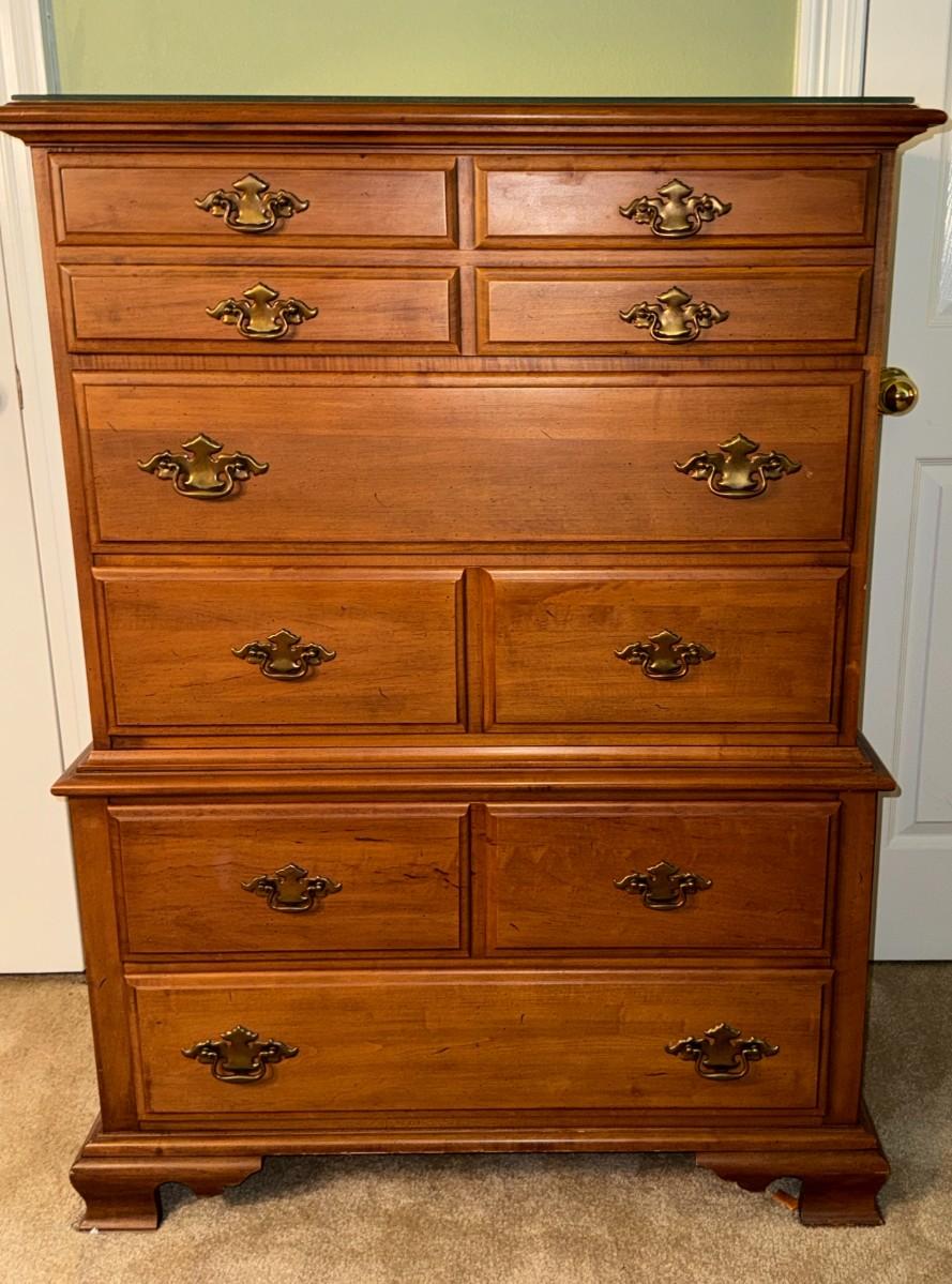 Maple House Hard Rock Maple Chest of Drawers