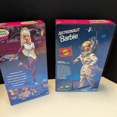 Olympic Gymnast & Astronaut Barbies