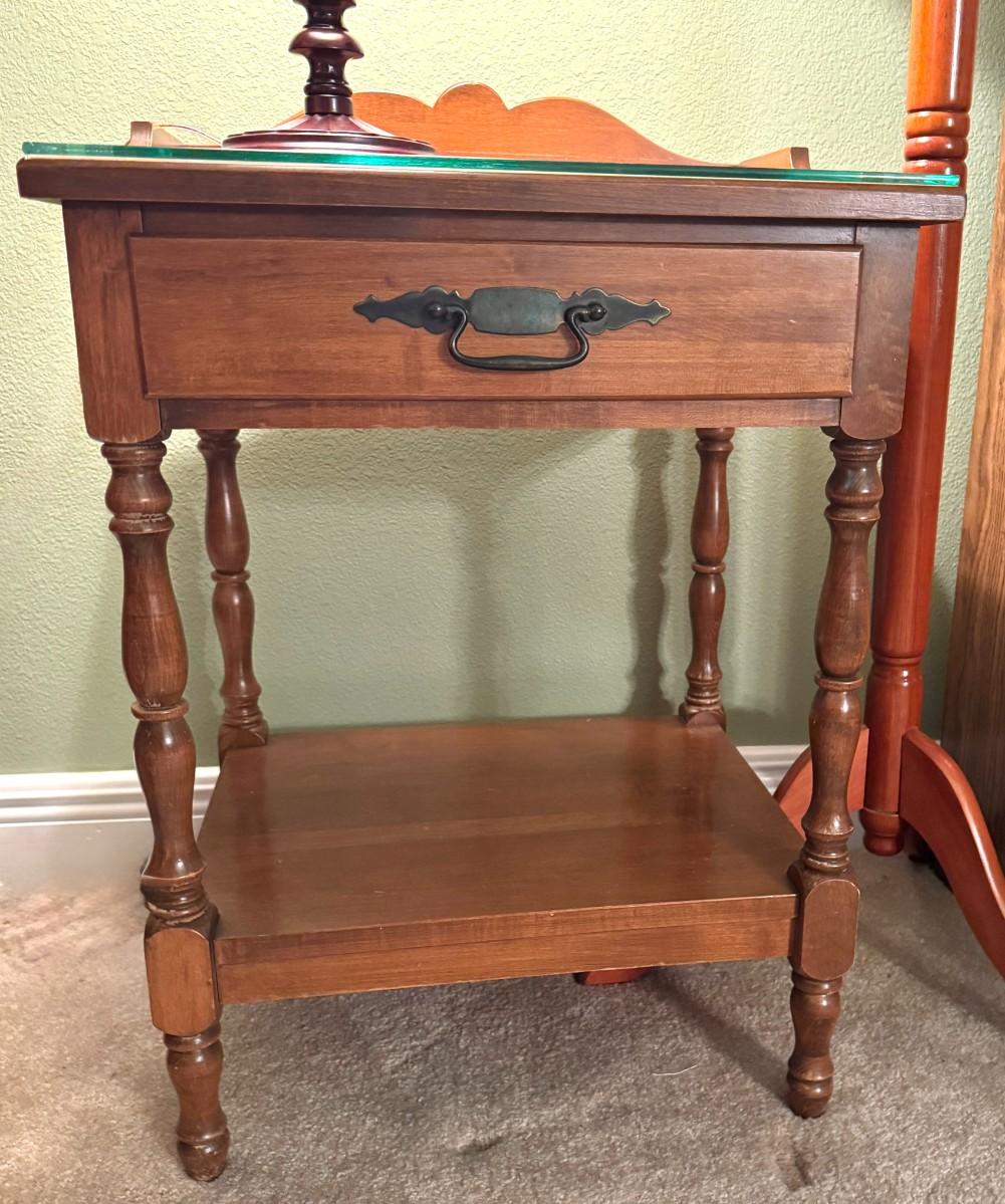 Hard Rock Maple End Table Maple House