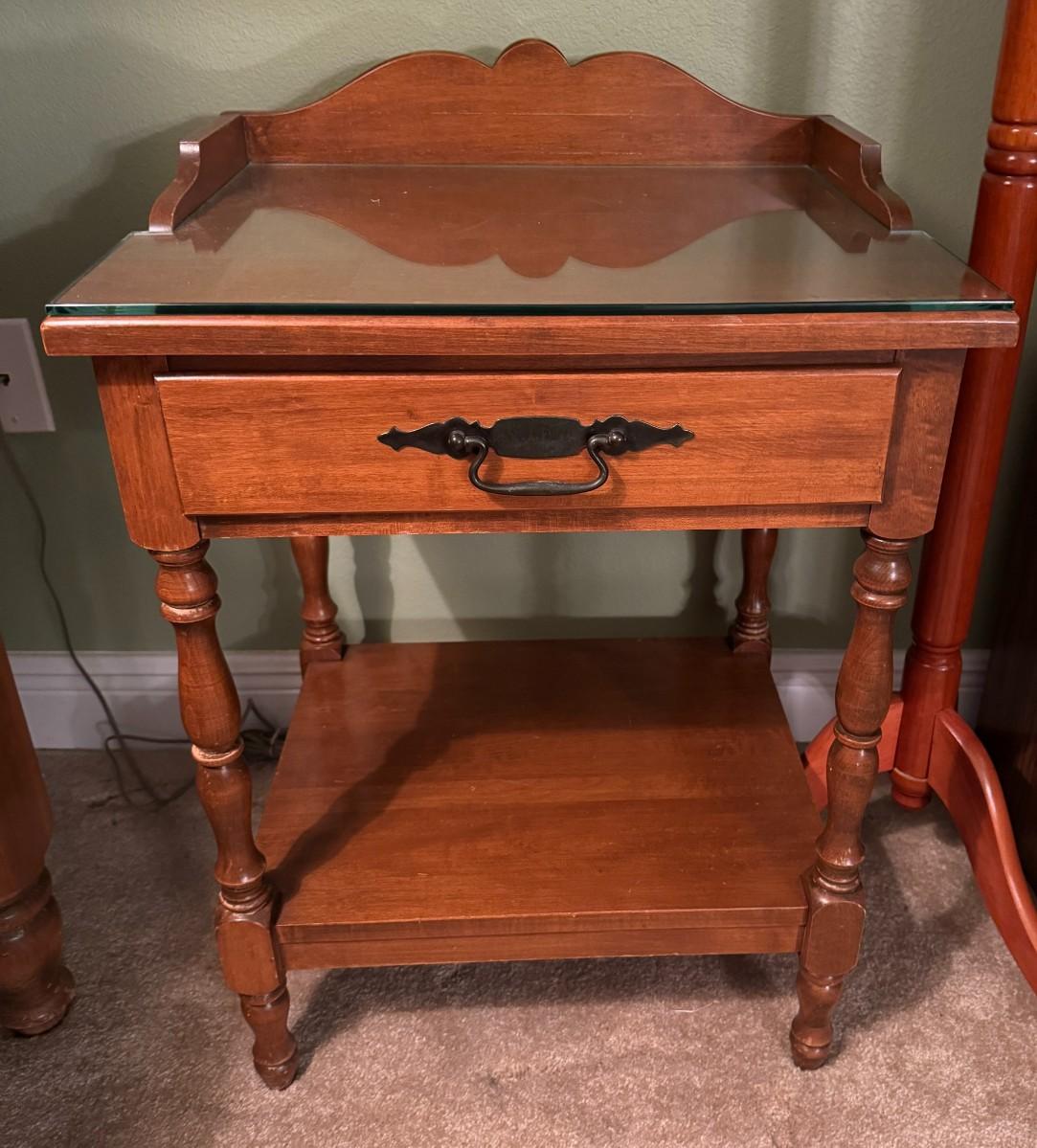 Hard Rock Maple End Table Maple House