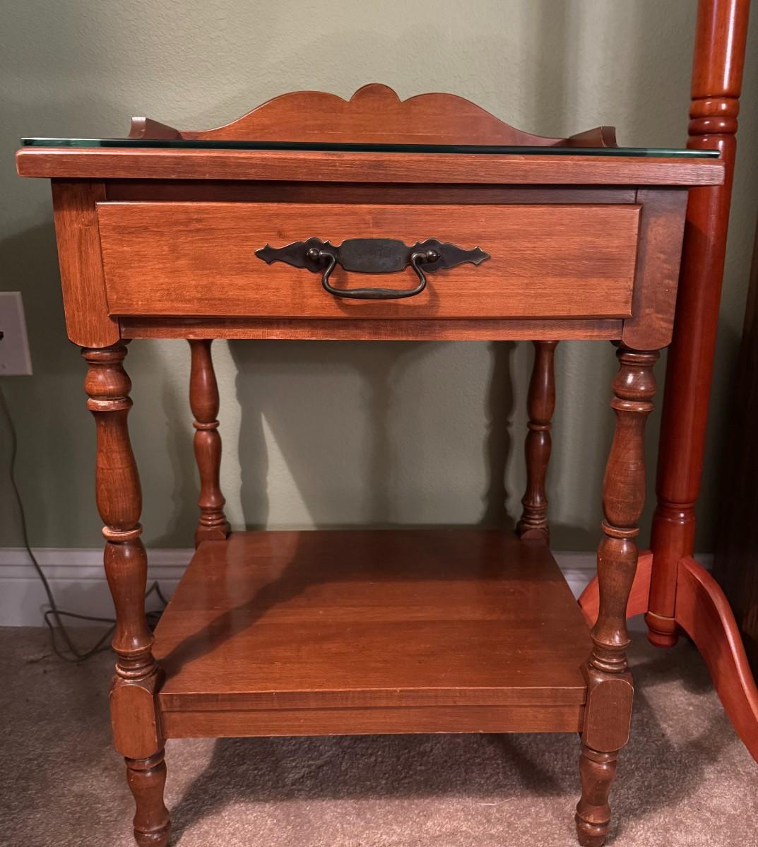 Hard Rock Maple End Table Maple House