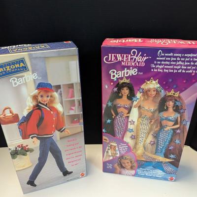 Arizona Jean Company & Jewel Mermaid Barbies