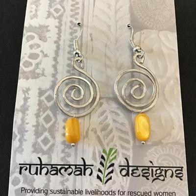 Beautiful handcrafted in India earrings