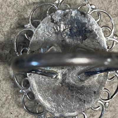 Mexico sterling ring
