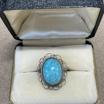 Mexico sterling ring