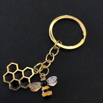 Cute honey, bee honey key chain