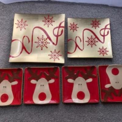 Christmas Tableware Plates