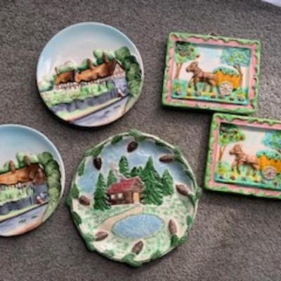 Vintage Country Life Wall Art (5-Piece)