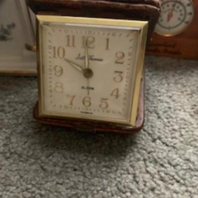 “Vintage Clock Collection Ornate, Minimalist & Travel Styles (6-Piece)