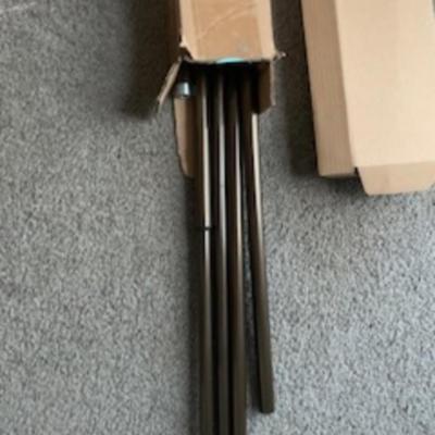 Curtin Rod & Shower Head Rod New