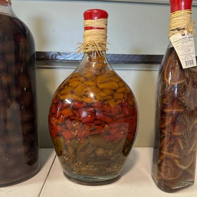 5 VINEGAR INFUSED VEGETABLE BOTTLES