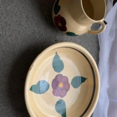 Vintage Pitcher & Matching Basin