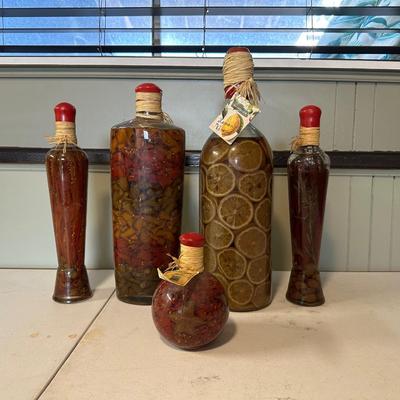 5 VINEGAR INFUSED VEGETABLE BOTTLES