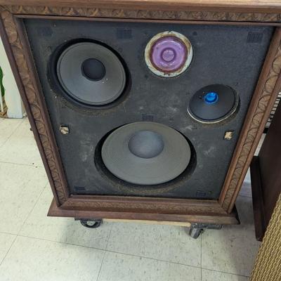 Antique Wharfedale Achromatic Speakers