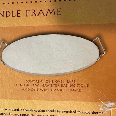 BELLA SMOKELESS GRILL AND ROUND BAKING STONE