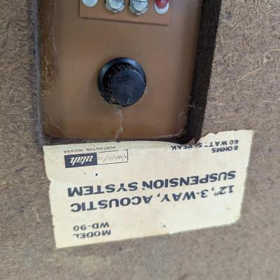 Utah Model WD-90 12" 3-Way Acoustic System