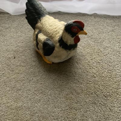 Realistic Chicken Figurine