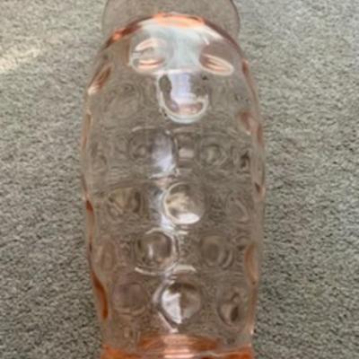 Vintage Pink Depression Vase