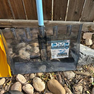 SNOW SHOVELS AND SHARK HAND HELD VACUUM