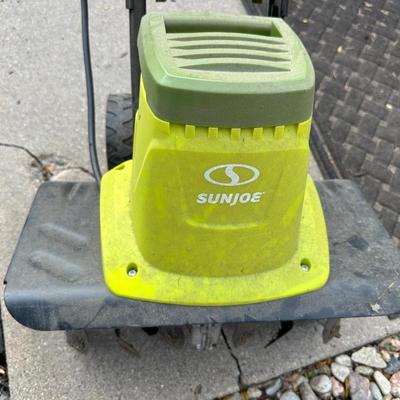 SCOTTS SPREADER AND SUNJOE ELECTRIC TILLER CULTIVATOR