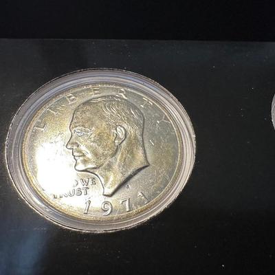 2 - 1971 EISENHOWER DOLLARS S-MINT
