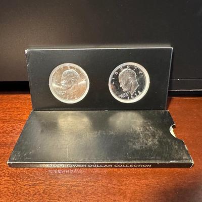 2 - 1972 EISENHOWER DOLLARS S-MINT