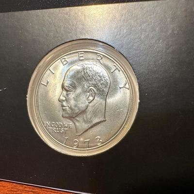 2 - 1973 EISENHOWER DOLLARS S-MINT