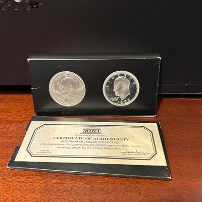 2 - 1973 EISENHOWER DOLLARS S-MINT