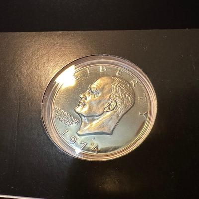 1973 & 1974 EISENHOWER DOLLARS S-MINT