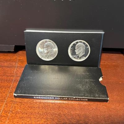 2 - BICENTENNIAL EISENHOWER DOLLARS S-MINT