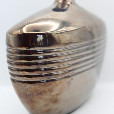 Decorative Metallic Ceramic Vase
