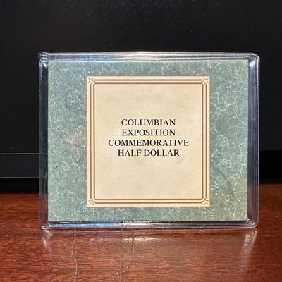 1893 SILVER COLUMBIAN EXPOSITION COMMEMORATIVE HALF DOLLAR