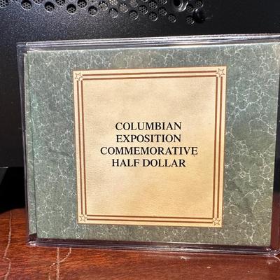 1893 SILVER COLUMBIAN EXPOSITION COMMEMORATIVE HALF DOLLAR