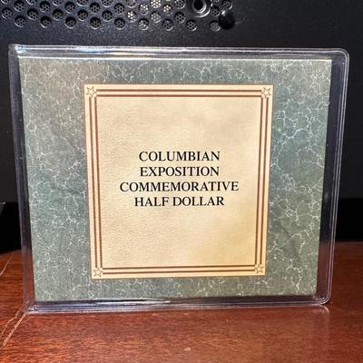 1893 SILVER COLUMBIAN EXPOSITION COMMEMORATIVE HALF DOLLAR