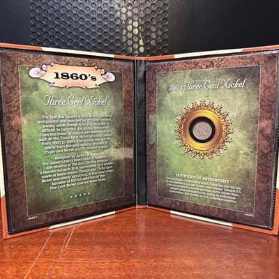 1868 THREE CENT NICKEL