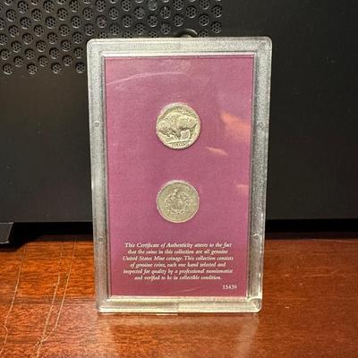 2 BUFFALO NICKELS AND A 1905 LIBERTY NICKEL