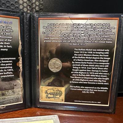 2 BUFFALO NICKELS AND A 1905 LIBERTY NICKEL