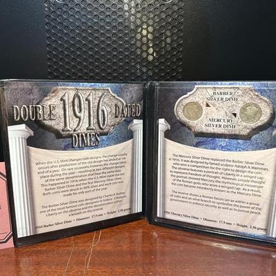 1916 SILVER BARBER/MERCURY DIMES AND S-MINT NICKELS