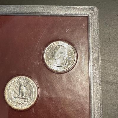 WWII WASHINGTON QUARTER COLLECTION AND GRADED PR67 1964 QUARTER