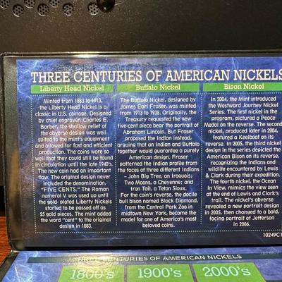 WWII WASHINGTON QUARTER COLLECTION AND 3 CENTURIES OF NICKELS