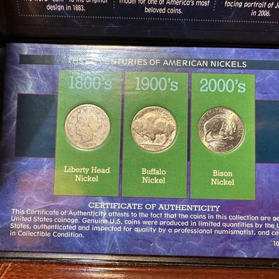 WWII WASHINGTON QUARTER COLLECTION AND 3 CENTURIES OF NICKELS